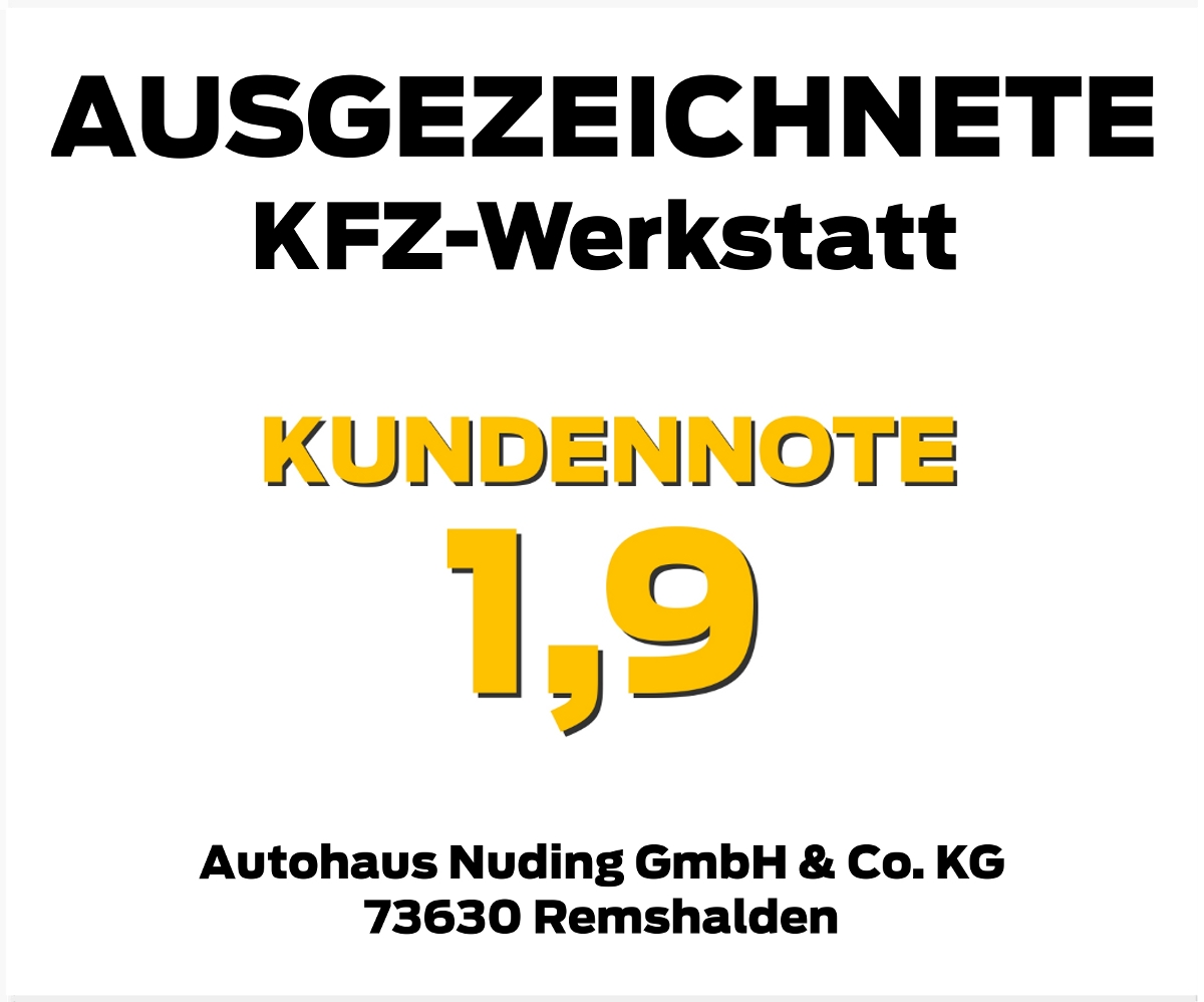 Beste WErkstatt | Ford Autohaus Nuding